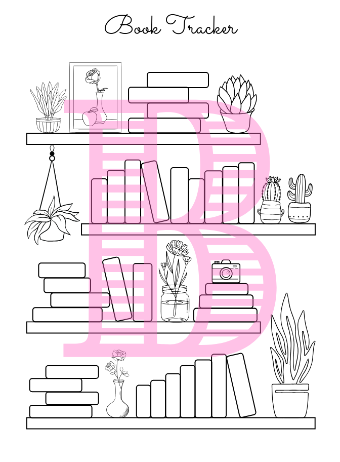 Book Tracker Stickers