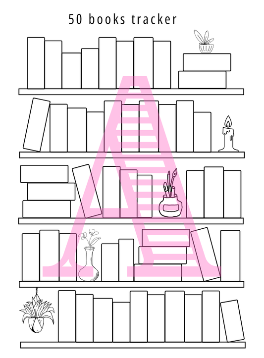 Book Tracker Stickers