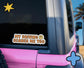 My driving scares me too bumper sticker