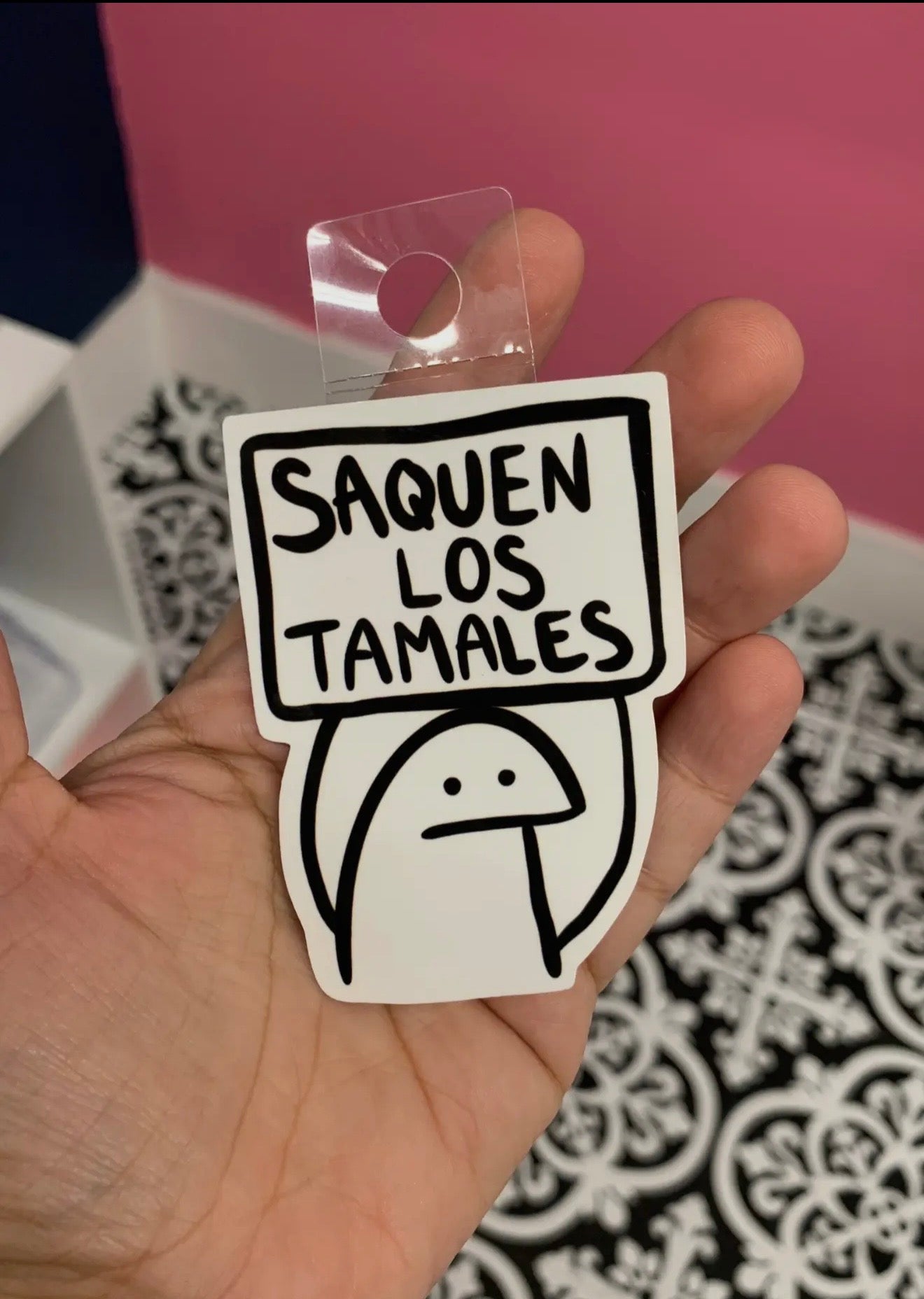 Saquen Los Tamales sticker