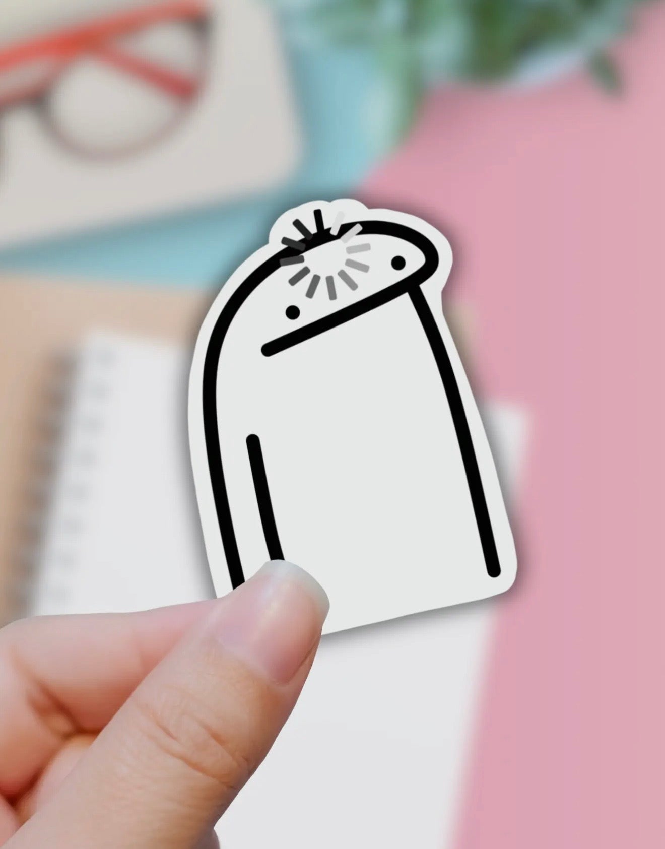 Funny sticker of Flork
